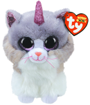 Beanie Boo Regular Asher Cat with Horn