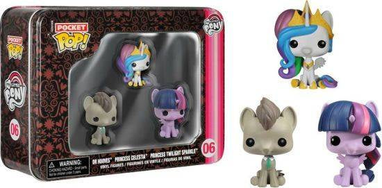 My Little Pony - Whooves, Celestia & Twilight Pocket Pop! 3-Pack Tin