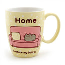 Pusheen 'Home is where my butt is' Mug