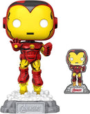 Marvel Comics - Iron Man Avengers 60th Pop! Vinyl with Pin [RS]