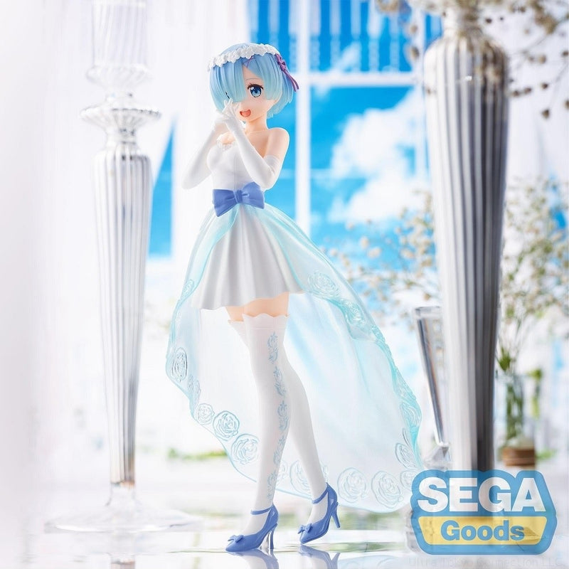 Re:Zero Starting Life in Another World - Rem [Wedding Dress Ver] SPM Figure (Sega)