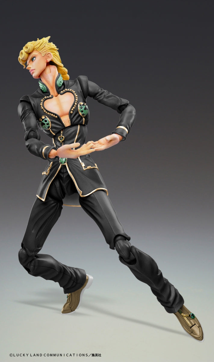 Jojo's Bizarre Adventure Part 5 - Golden Wind: Giorno Giovanna (Ver. Black) - Super Action Statue (Medicos)