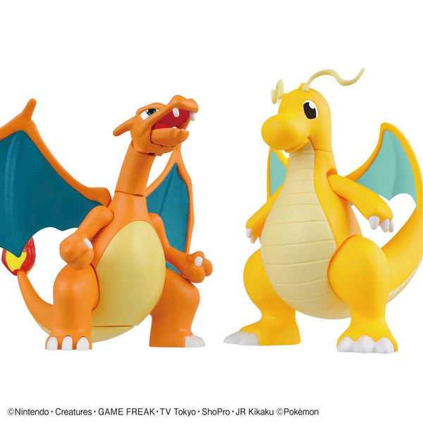 Pokémon - Pokémon Model Kit - Charizard & Dragonite