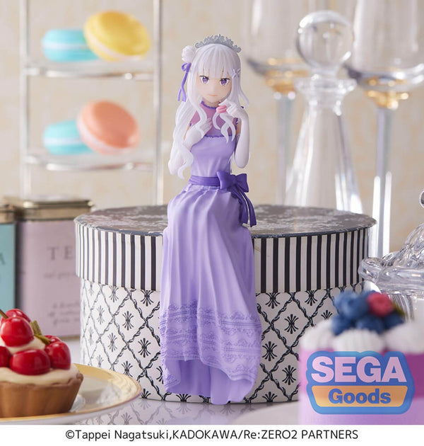 Re:Zero - Starting Life in Another World - Emilia (Dressed-Up Party) Lost in Memories Prize Perching Figure (Sega)