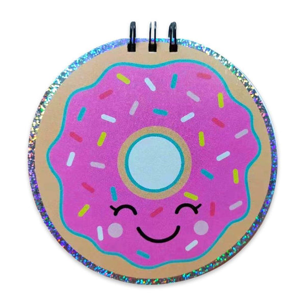 Round Sprinkles Donut Notebook