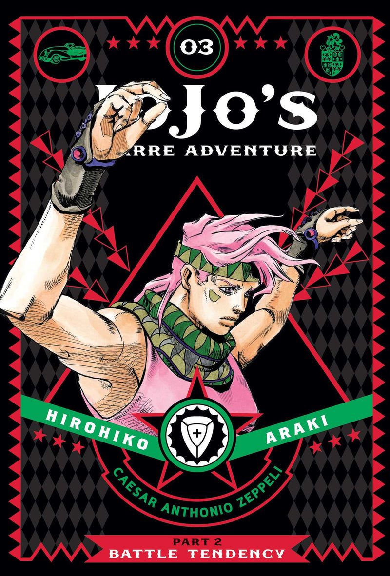 Manga - JoJo's Bizarre Adventure: Part 2--Battle Tendency, Vol. 3