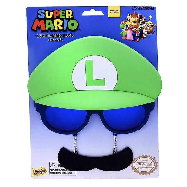 Big Characters Luigi Sun-Staches