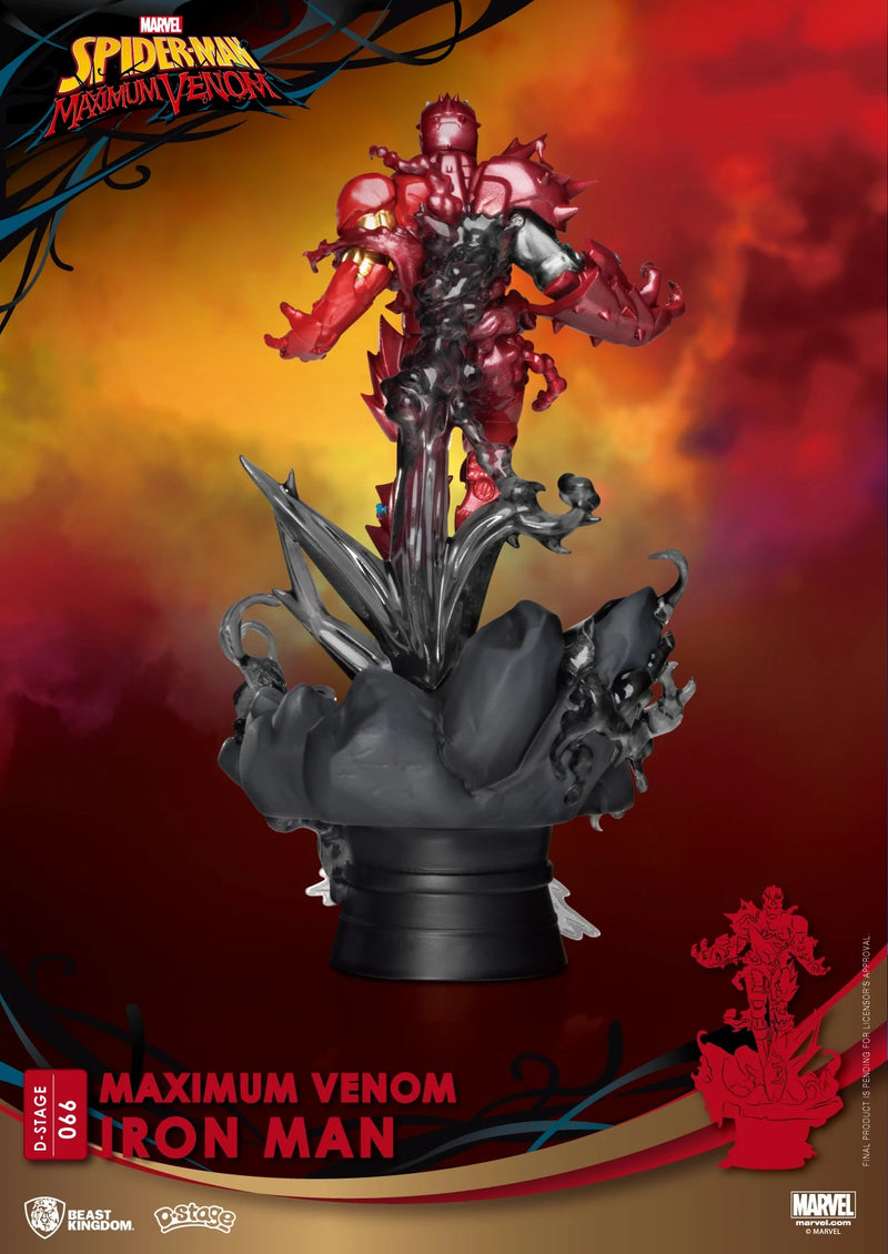 Marvel D-Stage - Spider-Man Maximum Venom: Iron Man Diorama Stage
