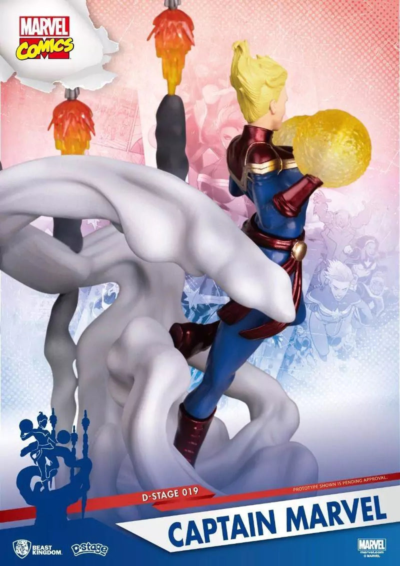 Marvel D-Stage - Captain Marvel PVC Diorama