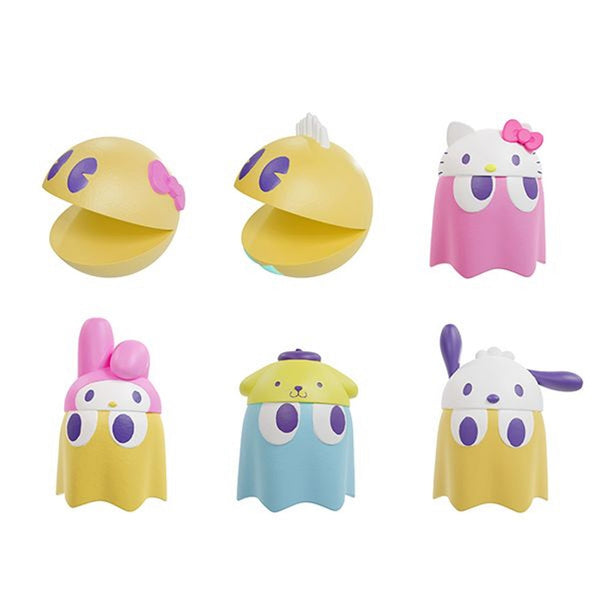 Pac-Man × Sanrio - Chibi Collect Characters Figure Vol 1 Characters
