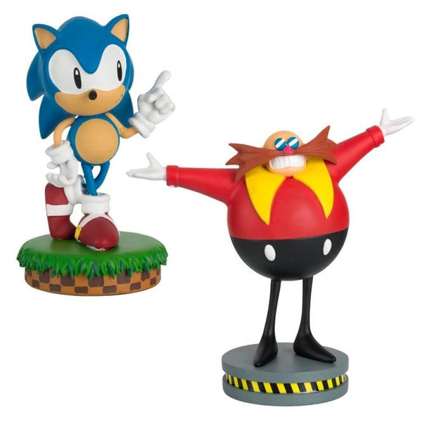 Sonic The Hedgehog - Sonic & Dr. Eggman 1:16 Figurine Set