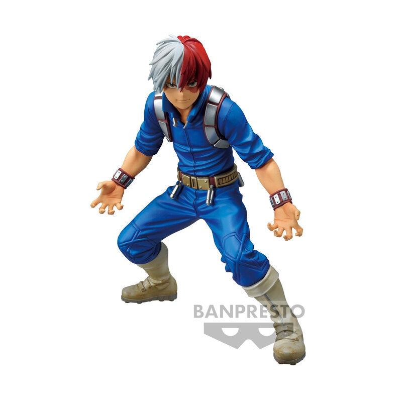 Banpresto – Figurine My Hero Academia – Shoto Todoroki Chronicle Super Master Stars Piece – 21 Cm – PVC Officiel