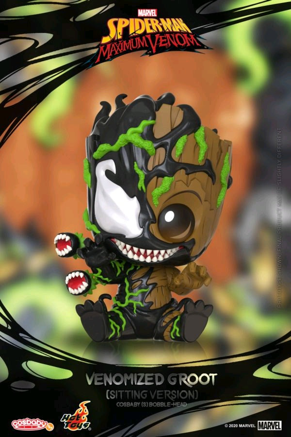 Venom - Venomized Groot Sitting Cosbaby