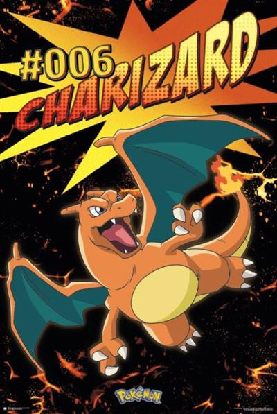 Pokemon - Poster - Charizard Fire