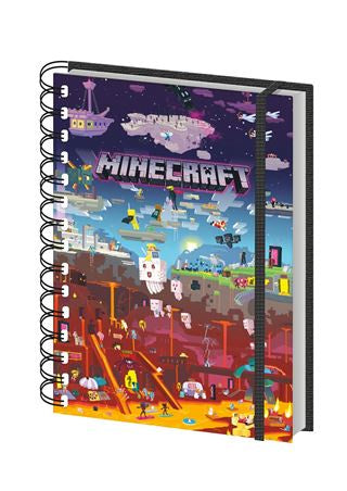 Minecraft - World Beyond - A5 Notebook