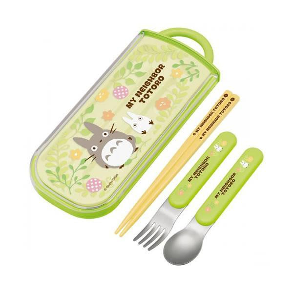 Totoro Plants Cutlery Set (with slide case)