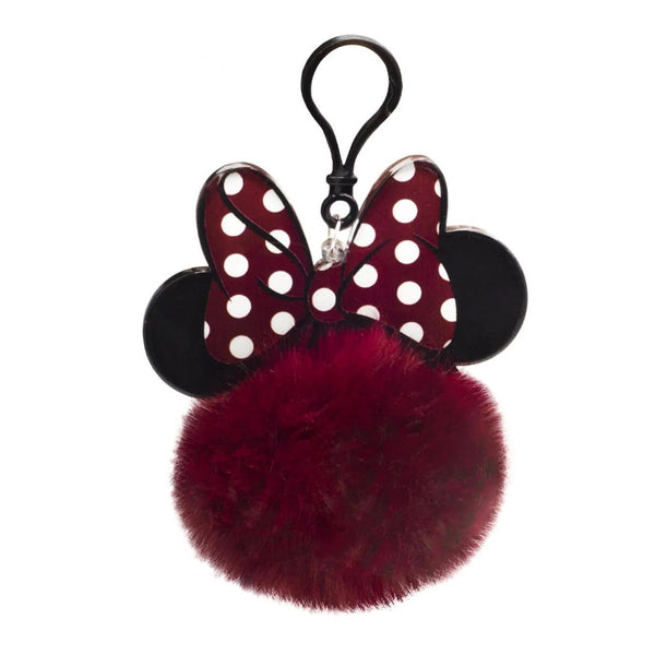 Disney - Minnie Mouse (Ears & Bow) Pom Pom Keyring