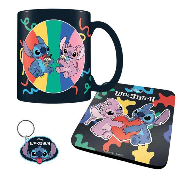 Lilo & Stitch - You're My Fave - Mug, Coaster & Keychain Gift Set
