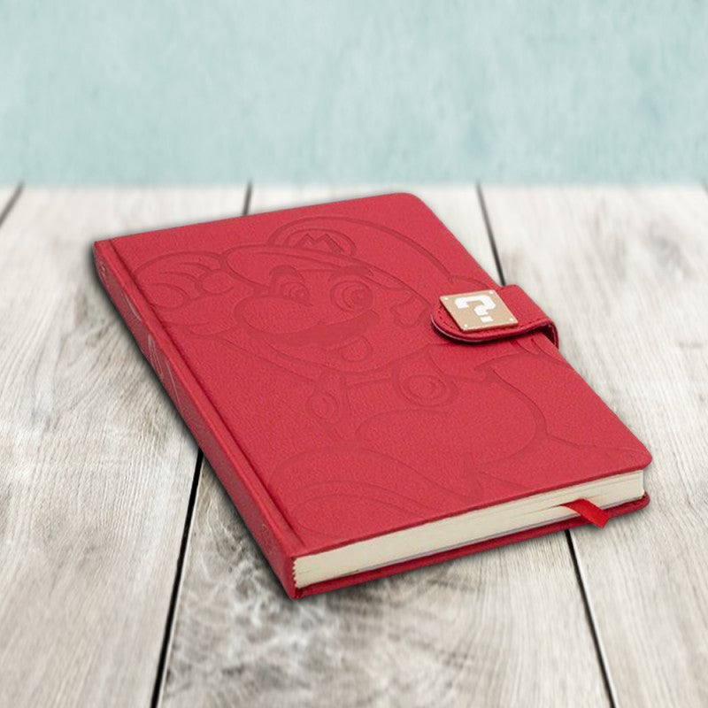 Super Mario - Red Premium A5 Notebook