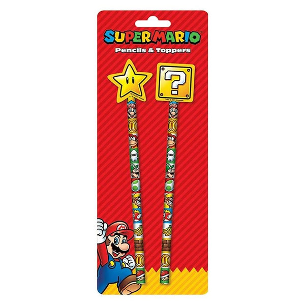 Super Mario - 2pc Pencil Set