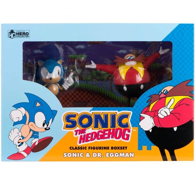Sonic The Hedgehog - Sonic & Dr. Eggman 1:16 Figurine Set