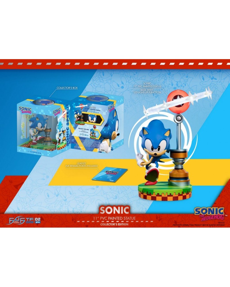 Sonic The Hedgehog - Sonic 11" PVC Statue (Collector's Edition)