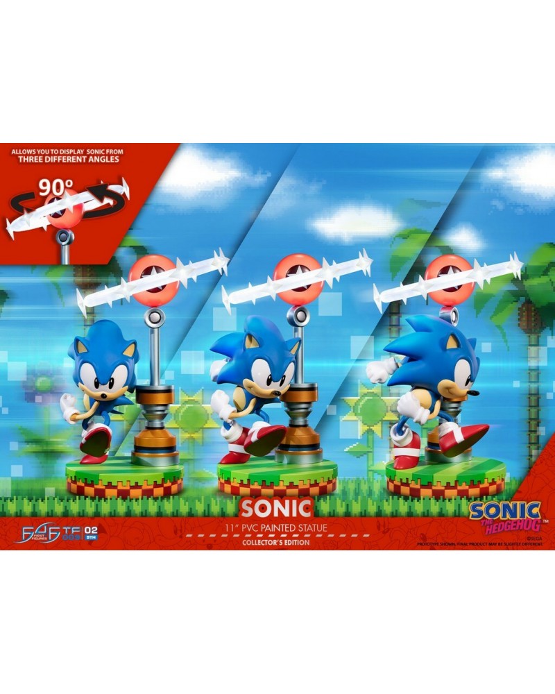 Sonic The Hedgehog - Sonic 11" PVC Statue (Collector's Edition)