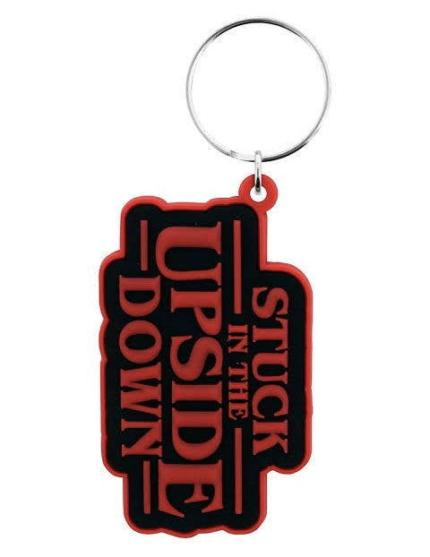 Stranger Things - Stuck in the Upside Down Keychain