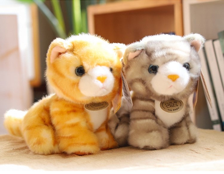 Tabby Cat 20cm Plush (Toy Club)