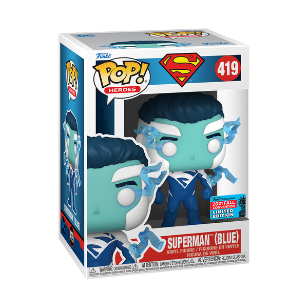 Superman - Superman (Blue) Pop! Vinyl FF2021