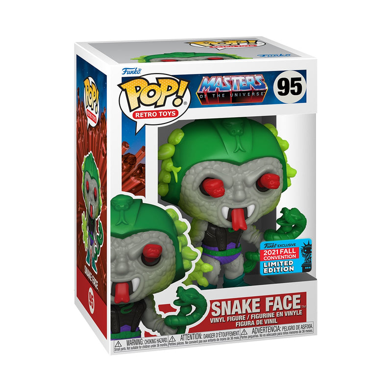 Masters of the Universe - Snake Face Pop! Vinyl NYCC 2021 [RS]