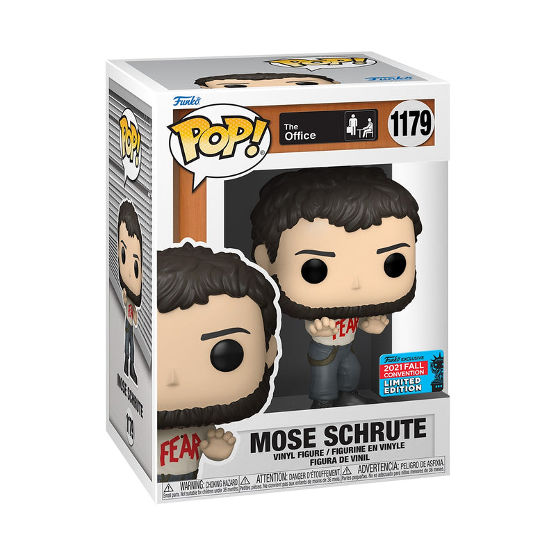 The Office - Mose Schrute FEAR Pop! Vinyl NYCC 2021 [RS]