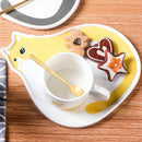 Cat Mug and Saucer Set with Spoon