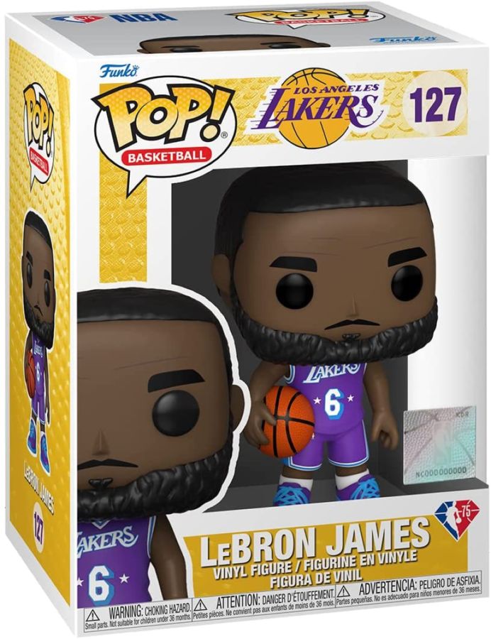 NBA: Lakers - LeBron James CE'21 Pop! Vinyl