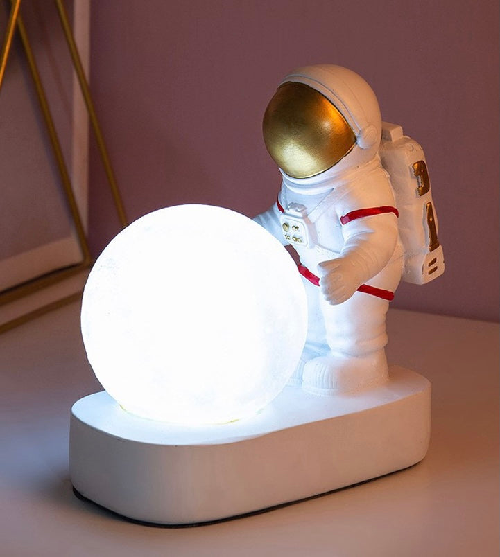 Astronaut Moon Lamp