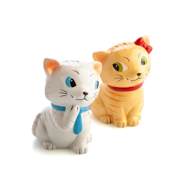 Furever Pets Tabby Cats Salt & Pepper Set