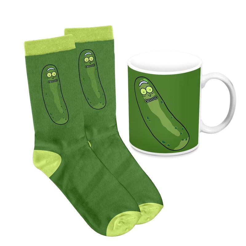 Rick & Morty - Pickle Rick Mug & Sock Gift Pack