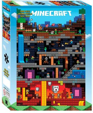 Minecraft 1000pc Jigsaw Puzzle - Worldly