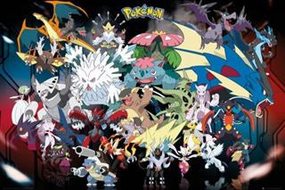 Pokemon - Poster - Mega Evolutions