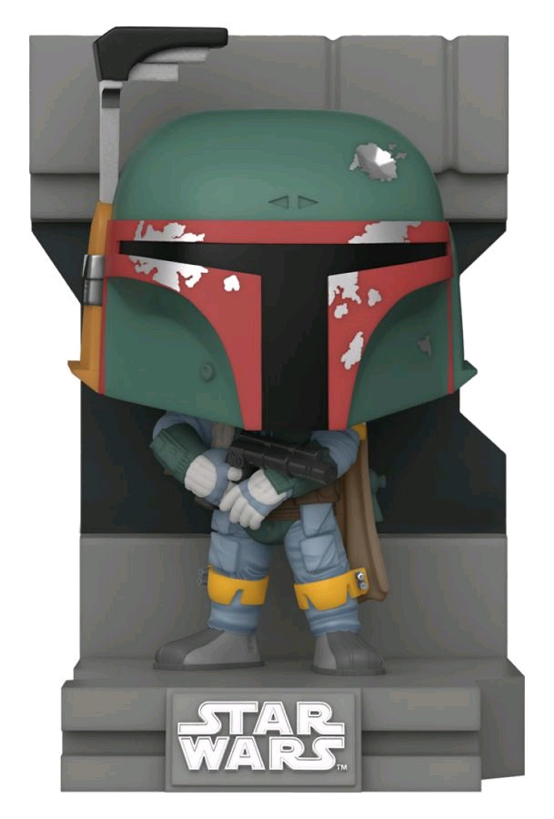 Star Wars - Boba Fett Metallic US Exclusive Pop! Deluxe Diorama [RS]