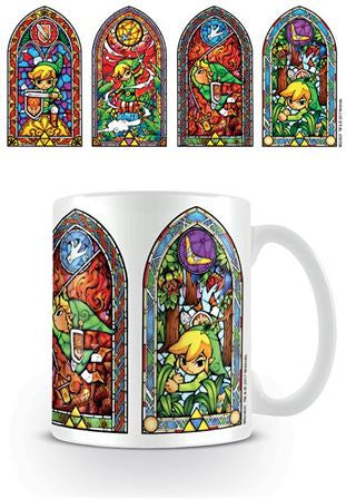 The Legend Of Zelda Mug - Stained Glass Panels