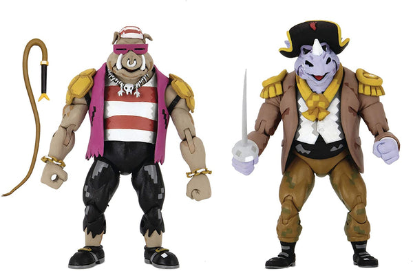 Teenage Mutant Ninja Turtles - Pirate Rocksteady & Bebop Action Figure 2-pack