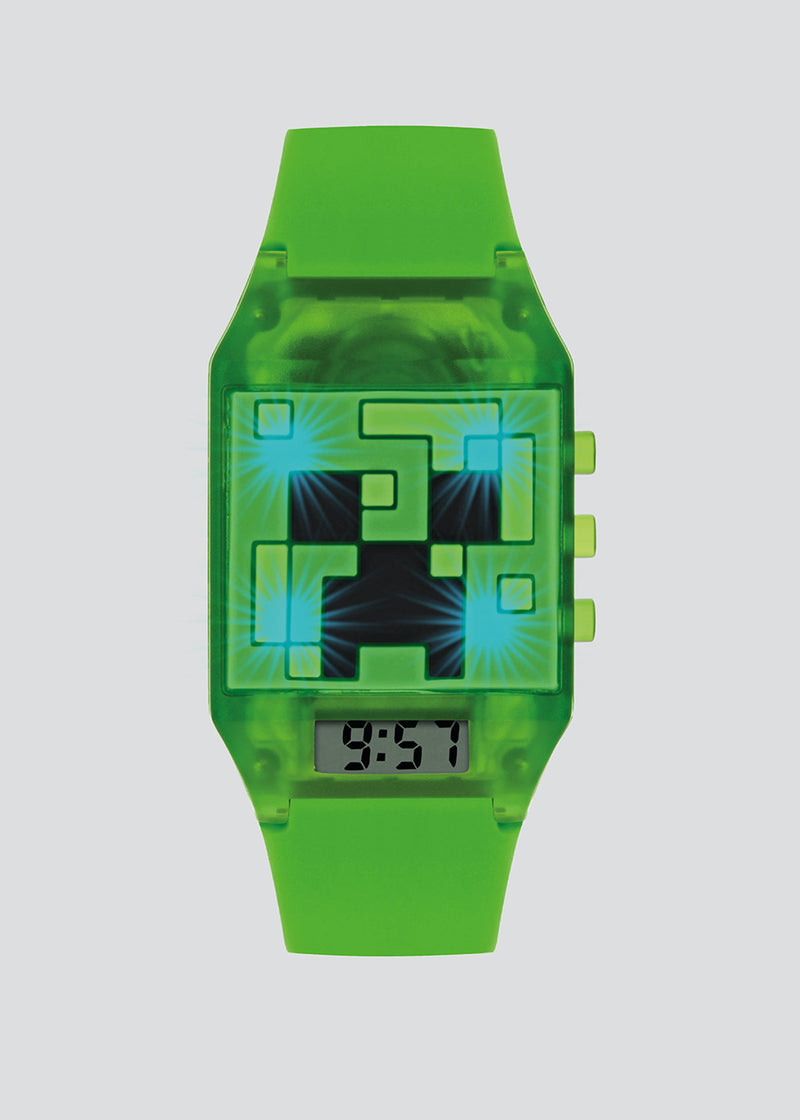 Minecraft Digital Light Up Watch