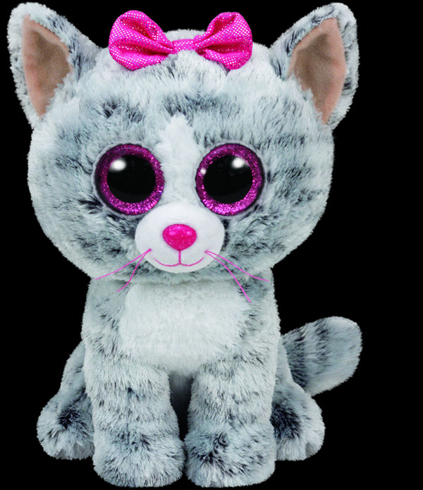 Beanie Boos Medium Kiki Grey Cat