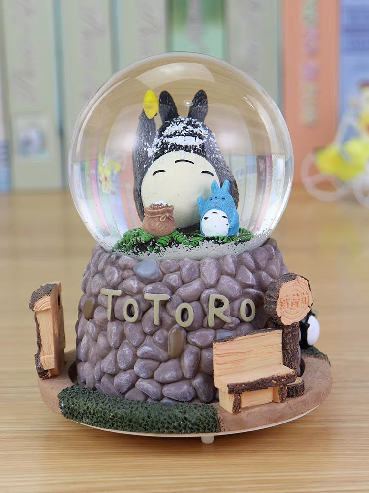 Totoro Musical Snow Globe