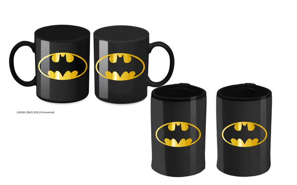 Batman Mug and Can Cooler Gift Pack