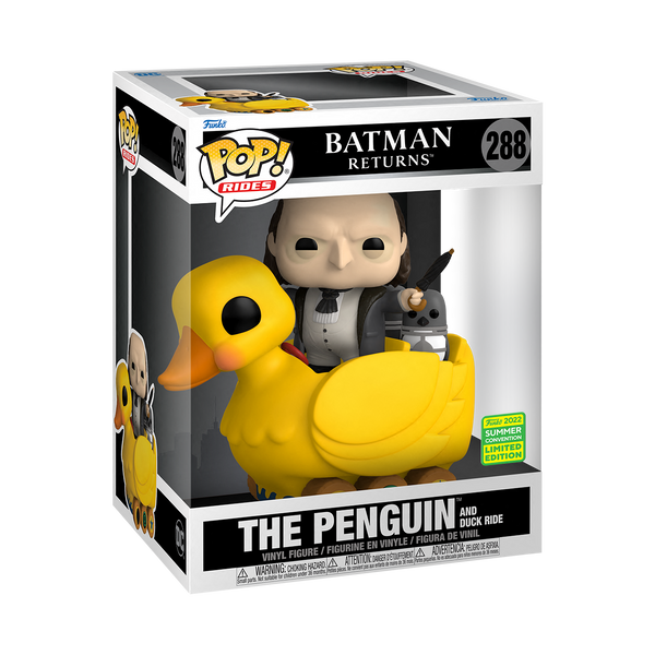 Batman Returns - Penguin on Duck Pop! Ride SDCC 2022 RS