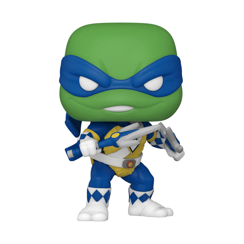 TMNT x MMPR - Leonardo Pop! Vinyl SDCC 2022 RS