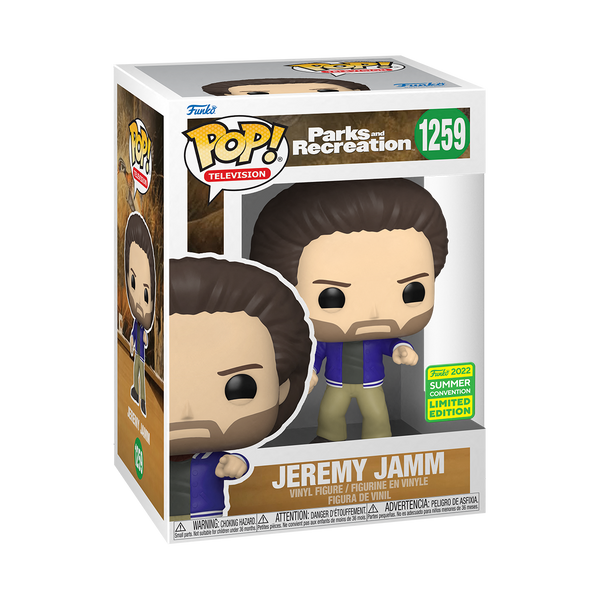 Parks and Recreation - Jeremy Jamm Pop! Vinyl SDCC 2022 RS