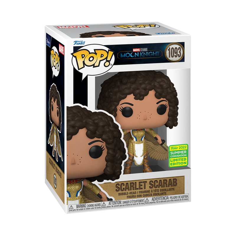 Moon Knight (TV) - Scarlet Scarab Pop! Vinyl SDCC 2022 RS